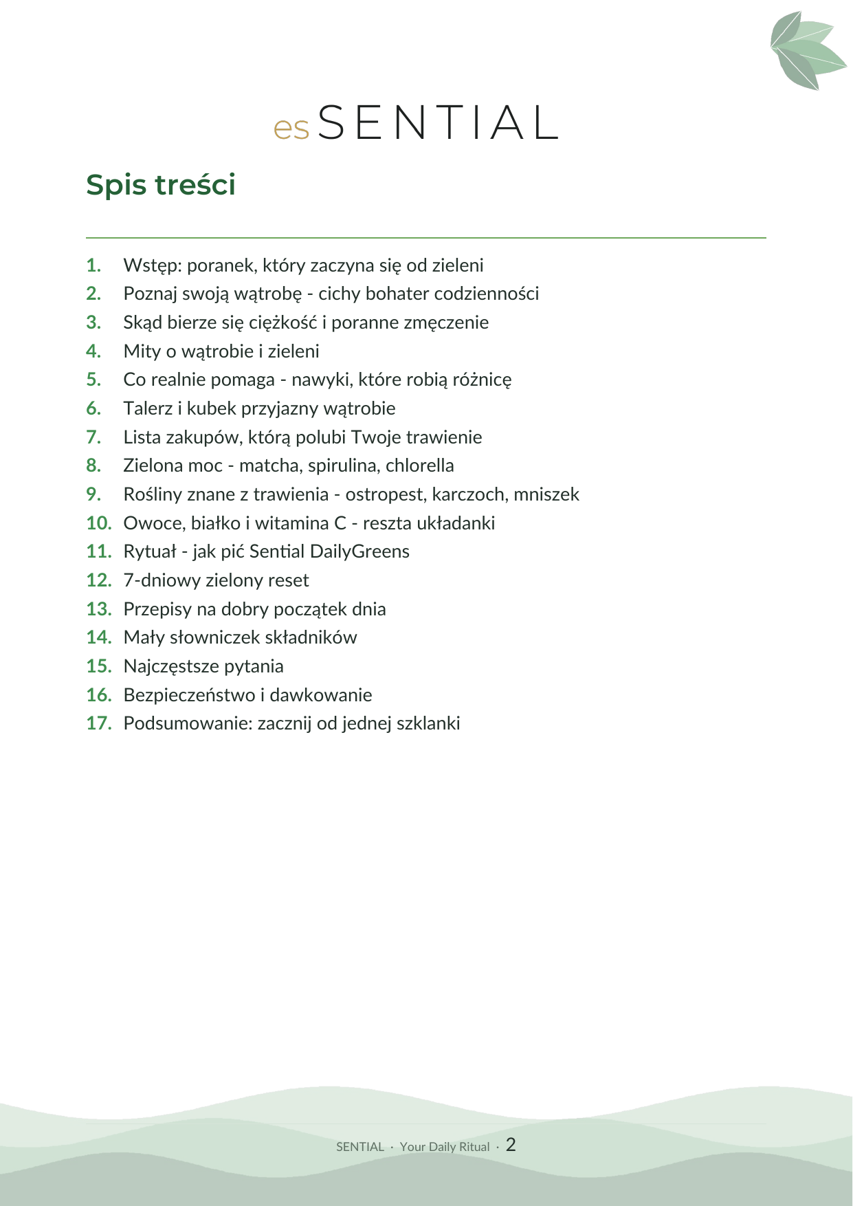 E-Book - Daily Greens I Zielony Reset