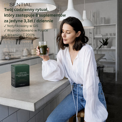 esSENTIAL - Strawberry Matcha Daily Greens