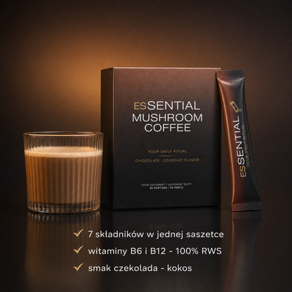 esSENTIAL - Mushroom Coffee | Kawa z grzybami