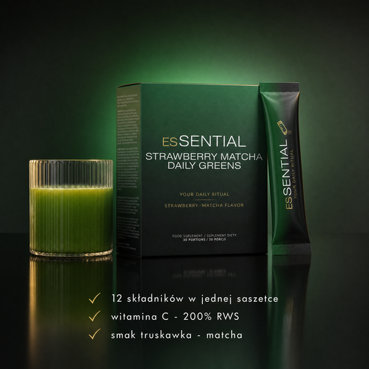 esSENTIAL - Strawberry Matcha Daily Greens