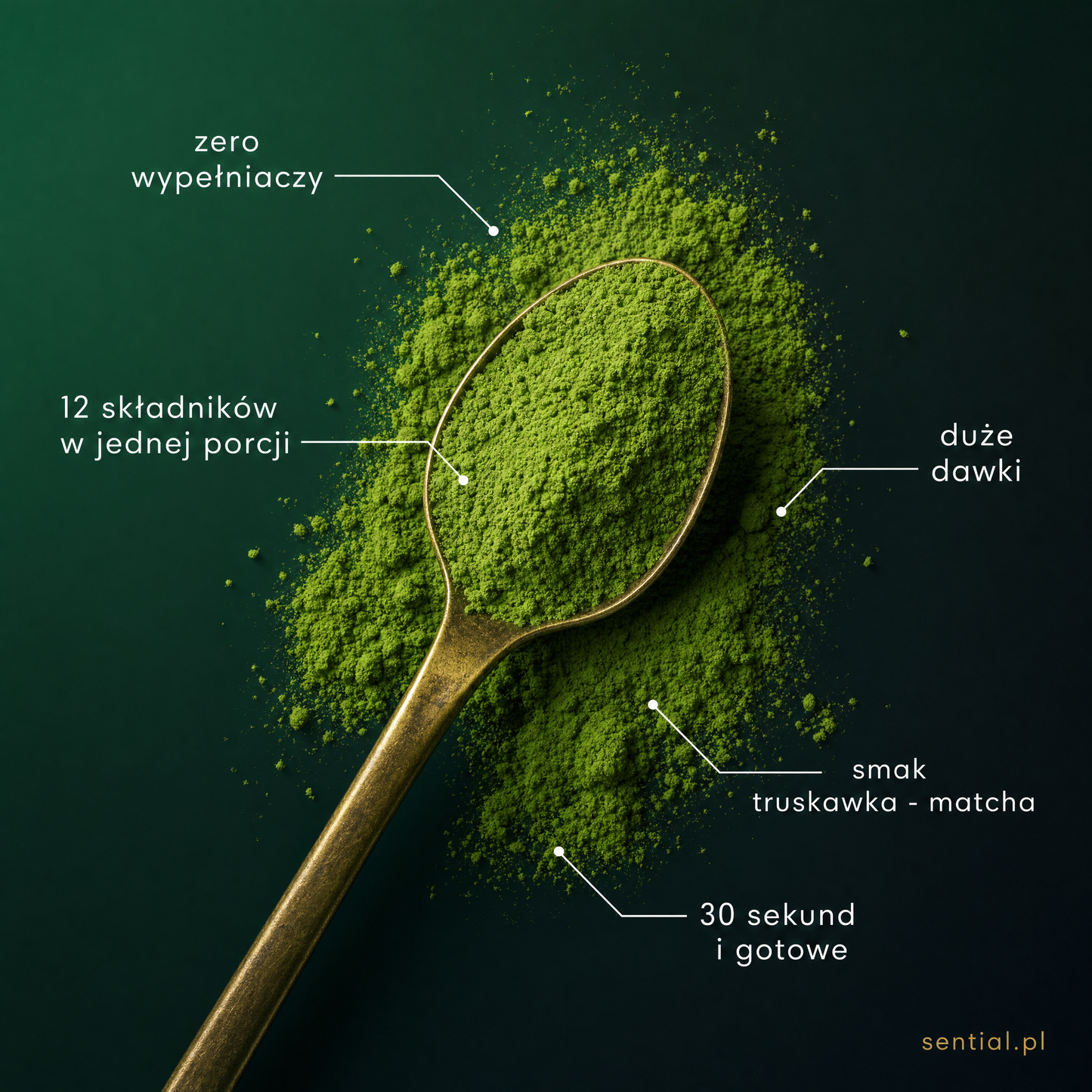 esSENTIAL - Strawberry Matcha Daily Greens